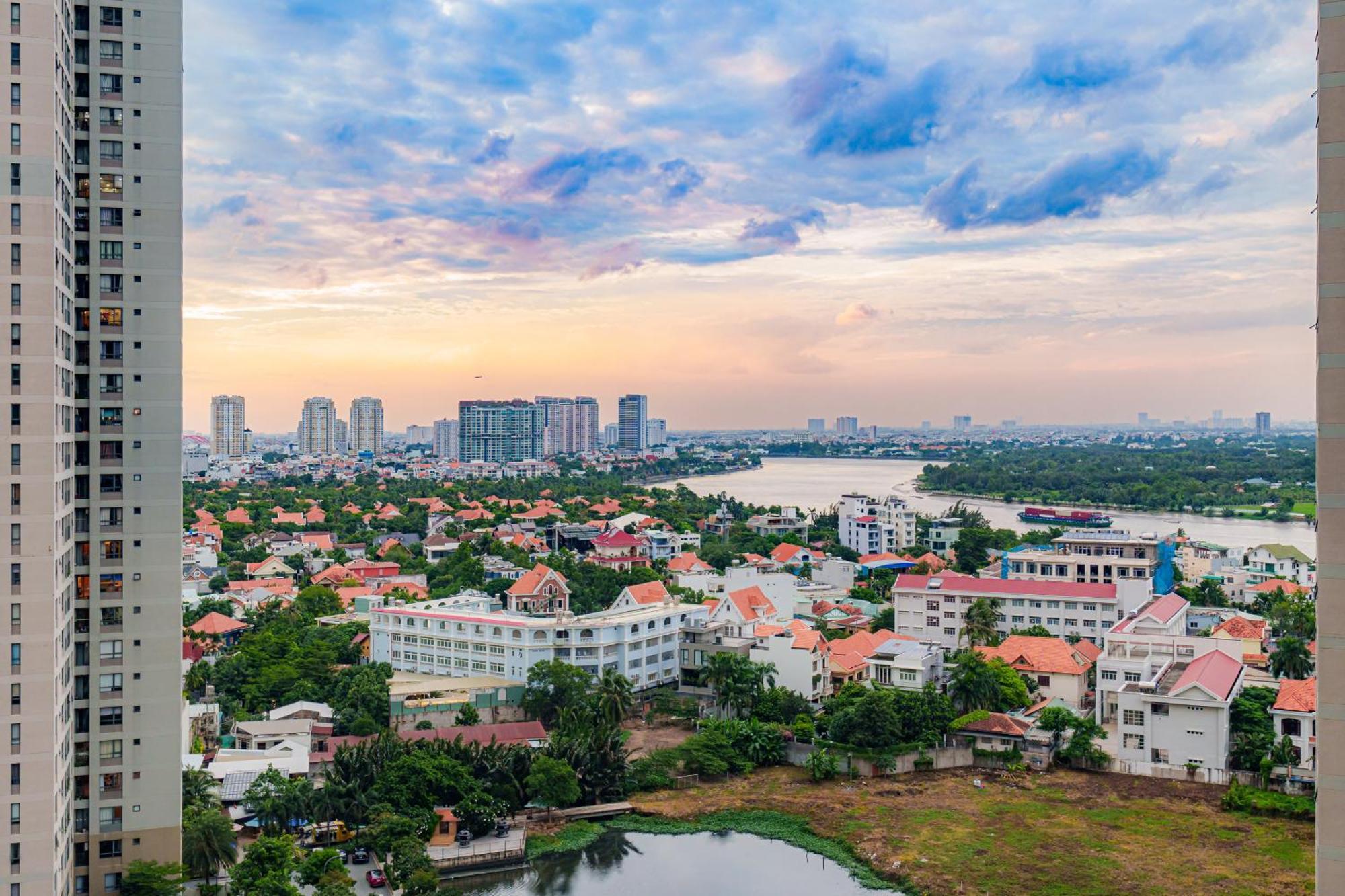 Ambihome 3Br 2Wc In Masteri Thao Dien District 2 Bandar Ho Chi Minh Luaran gambar